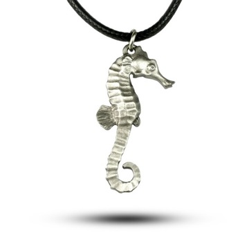 Konik morski Naszyjnik Big Blue - Seahorse - PP10