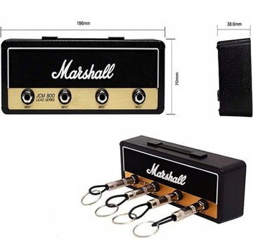 ВЕШАЛКА РУЧКА ДЛЯ КЛЮЧЕЙ ШКАФ ДЛЯ КЛЮЧЕЙ MARSHALL ПОДАРОК ​​- MARSHALL JCM 800
