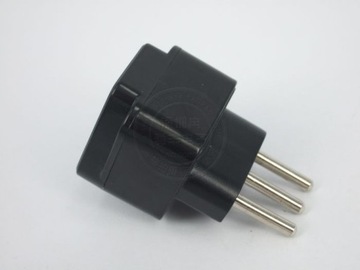 3-контактный разъем ИТ-адаптера, универсальный для Великобритании/США/ЕС/Австралии