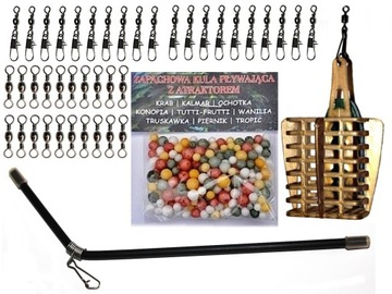 РОЛИК + НАЗЕМНЫЕ АКСЕССУАРЫ СПИННИРУЮЩИЙ ПОПЛАВОК.