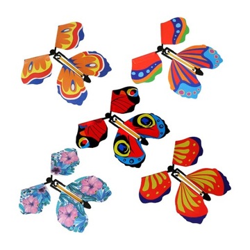 5x Latający Motyl Mechaniczny Motyl Styl A