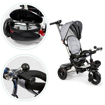 ВРАЩАЮЩИЙСЯ ТРЕХКОЛЕСНЫЙ ВЕЛОСИПЕД В ПОДАРОК ​​ОДИНОДАЛЬНОМУ РЕБЕНКУ 3-В-1