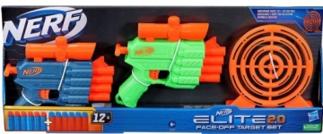 F8273 NERF ELITE 2.0 снайперська гвинтівка 2 шт. пістолет мішень 12 стрілок набір