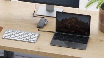 Концентратор Usb C Док-станция 5 в 1 100 Вт HDMI 4K 60 Гц 3xUSB DEKO Lite