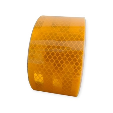 Велосипедная стойка Contour TAPE REFLECTIVE 50мм 50 м желтая MICROPRISMATIC