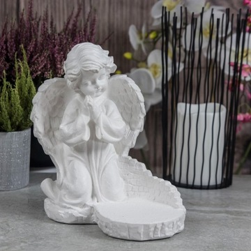 БОЛЬШОЙ ГРАНЕР + СВЕТОДИОДНЫЙ ФОНАРЬ, ГИПСОВАЯ ФИГУРКА МОГИЛЬНАЯ ЛАМПА 2XAA ИСТОЧНИК ПИТАНИЯ