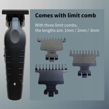 Kemei KM-2296 KM-2299 KM-1102 Комплект машинки для стрижки волос