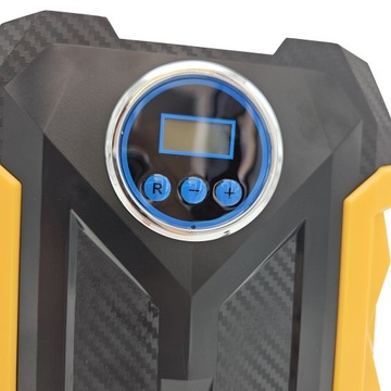 АВТОМОБИЛЬНЫЙ КОМПРЕССОР ДЛЯ ПРИЖИГАТЕЛЯ ЭЛЕКТРИЧЕСКИЙ 12В СВЕТОДИОДНЫЙ ЖК-дисплей