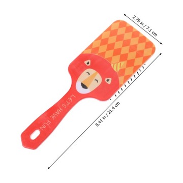 Расческа для подушки безопасности Animal Miss Man с героями мультфильмов, 2 шт.