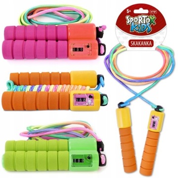 2x SKAKANKA Z LICZNIKIEM RUCH ĆWICZENIA REGULOWANA