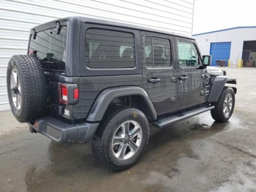 Jeep 2022 Jeep Wrangler UNLIMITED SAHARA, male uszkodzenia 2.0 Benzyna 285KM, zdjęcie 3