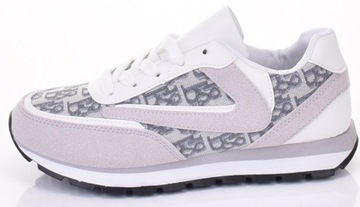 SPORTOWE SNEAKERSY DAMSKIE MODNE BUTY NA WIOSNĘ LATO FITNESS