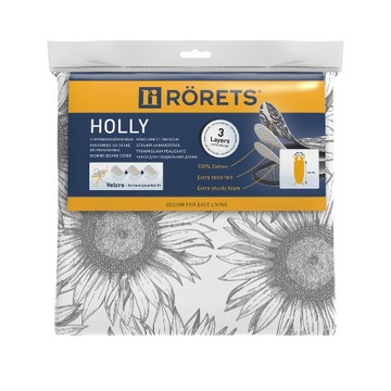 Pokrowiec na deskę PREMIUM 3 warstwy gruby Rorets 38x120cm, 35x115cm