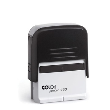 Штамп COLOP C30 47х18мм 4-6 строк 15 ЦВЕТОВ