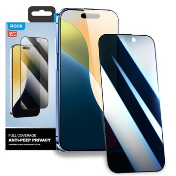 ROCK SZKŁO SZKIEŁKO OCHRONNE SZYBKA PRYWATYZUJĄCE do IPHONE 16 PRO