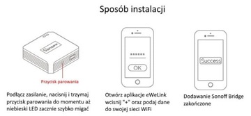 Радиомост Sonoff RF Bridge R2 WiFi — RF433 МГц