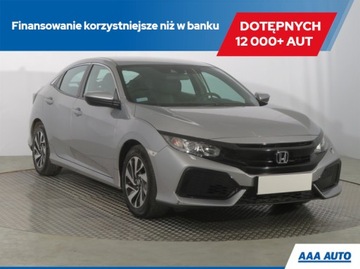 Honda Civic X Hatchback 5d 1.0 VTEC Turbo 129KM 2017 Honda Civic 1.0 VTEC Turbo, Salon Polska