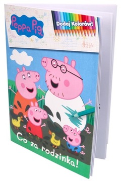 Kolorowa Co za rodzinka! ŚWINKA PEPPA 1485