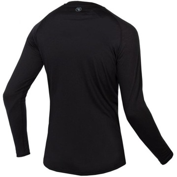 Endura BaaBaa Baselayer футболка мужская длинная черная S