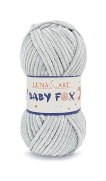 Włóczka Luna Art Baby Fox 100-36 / szary