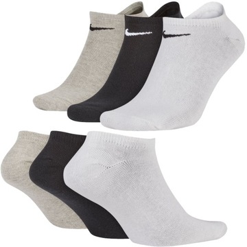 Nike ponožky ponožky členkové ponožky farby SX2554-901 L