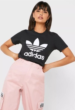 Koszulka Damska Adidas Originals FM331 r.XS CZARNA