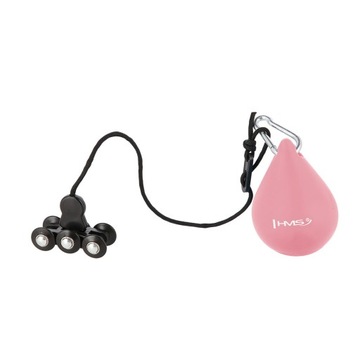 HULA HOP PINK Z WYPUSTKAMI I OBCIĄŻNIKIEM HMS HHW01