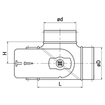 ТРОЙНИК 250/250 С ДРОССЕЛЬЕМ ДЛЯ ПРИВОДА, GHE