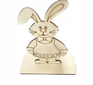 OZDOBA FIGURKA ŚWIĄTECZNA WIELKANOC ZAJĄC DEKOR