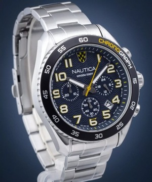 Оригинальные мужские спортивные часы Nautica NAP KBS227 Key Biscayne ChronoGraph