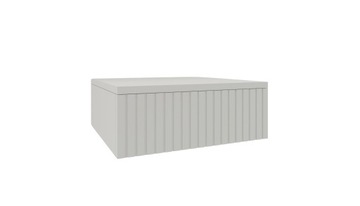 Szafka nocna wisząca nakastlik KASZMIR beż ryfle 55cm szuflada tip-on RIVA