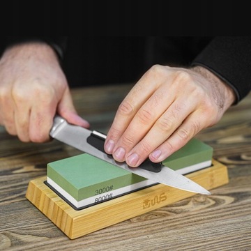 ВОДНЫЙ КАМЕНЬ ДЛЯ ЗАТОЧКИ НОЖЕЙ ЗАТОЧКА КУХОННОГО НОЖА СТАЛЬНОЕ КОЛЕСО