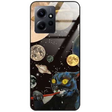 Etui GLASS do XIAOMI REDMI NOTE 12 4G Młodzieżowe Dziewczęce Urocze Wzory