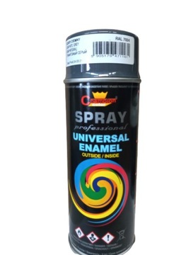 CHAMPION SPRAY - szary RAL 7024 400ml