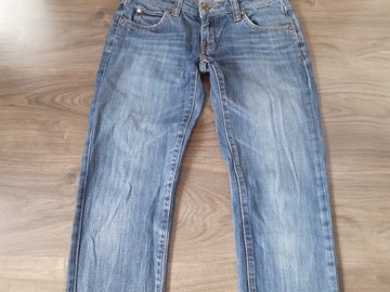 CALVIN KLEIN JEANS-SPODNIE 28/34 K1