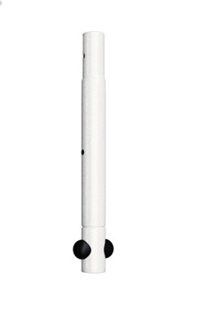 Dostawka wydłużająca słupek biało-czarna 52 cm