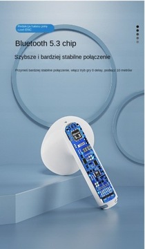 Спортивные Bluetooth-наушники с шумоподавлением, белые