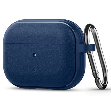 Etui Spigen do AirPods Pro 2/1, solidne matowe dopasowane z karabińczykiem