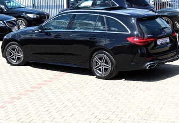 Mercedes Klasa C W206 Kombi Plug-In 2.0 300e 313KM 2023 Mercedes C300e 313 koni 2xAMG Panorama Hak Blis Webasto Ambiente LKA Hi-Fi, zdjęcie 28