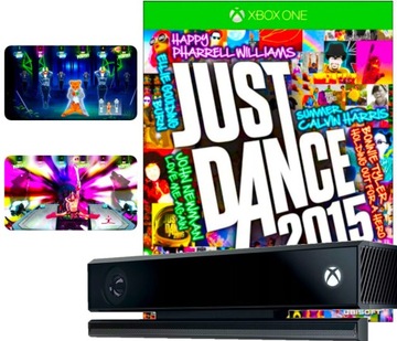 SENSOR KINECT XBOX ONE 2.0 FAT CLASSIC + NOWA GRA JUST DANCE 2015 XONE
