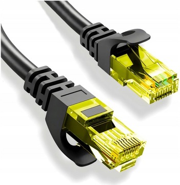 KABEL SIECIOWY UTP LAN CAT 6 PRZEWÓD INTERNETOWY ETHERNET SKRĘTKA RJ45 10m