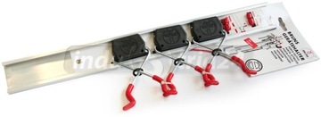 Listwa ścienna z trzema uchwytami Bruns