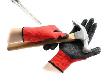 Rękawice Rękawiczki Robocze LATEX 12 par 11 - XXL