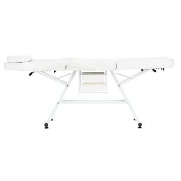 Косметическое кресло с ящиком для мусора белая кровать татуировка татуировки