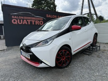 Toyota Aygo II Hatchback 5d 1.0 VVT-i 69KM 2014 Toyota Aygo Salon Polska . Kamera cofania. Ledy