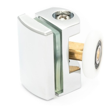 ROLKA ROLKI GÓRNA do kabiny prysznicowej METALOWA kółko 23 mm do otworu 8mm