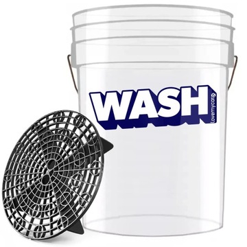 Wiadro Detailingowe WASH 20L z separatorem brudu