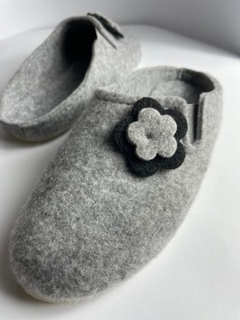 Bambosze Women's Welt Slippers Удобные домашние -изготовленные Ciapa Slippers теплые