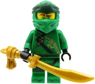 LEGO Ninjago Legacy - figurka ninja Lloyd + miecz
