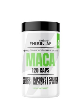 Hiro.Lab Maca 120 caps TESTOSTERON UP LIBIDO UP